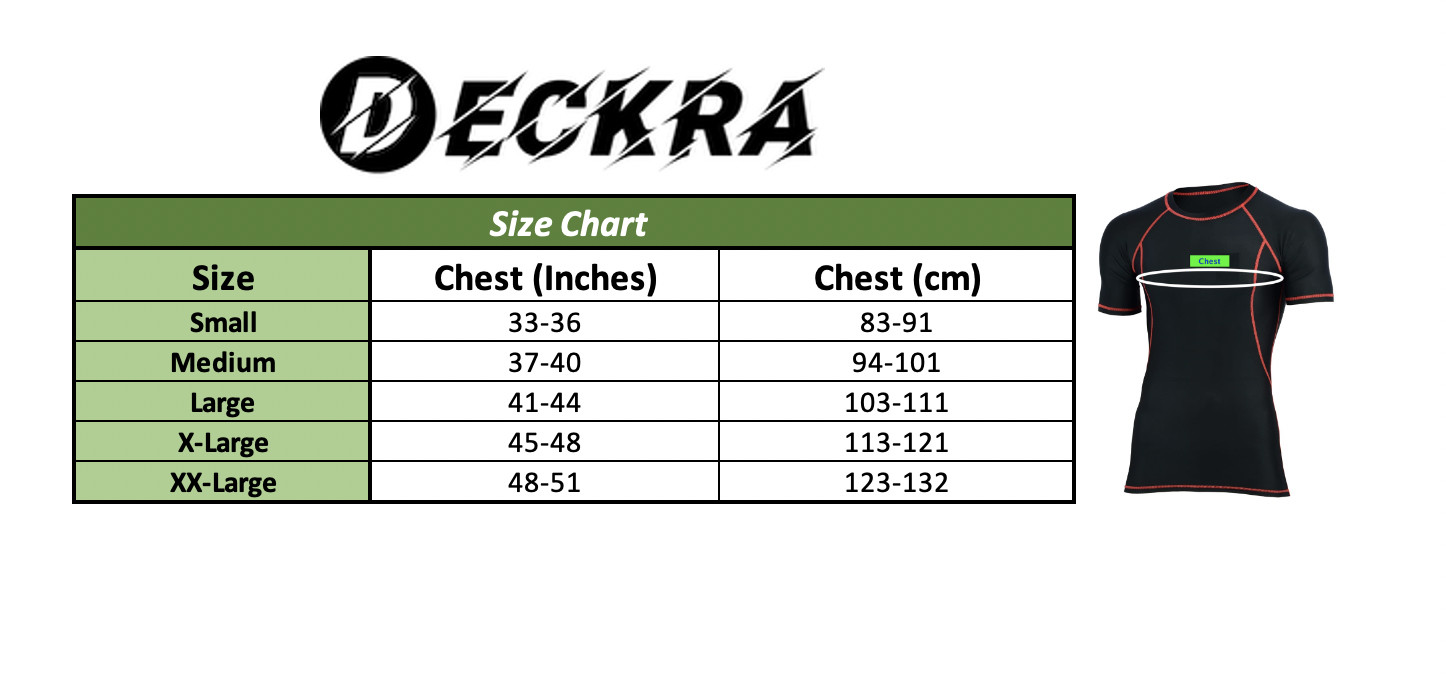 Deckra Mens Compression Base Layer Shirts Half Sleeves Gym, Yoga Armour Tights gallery