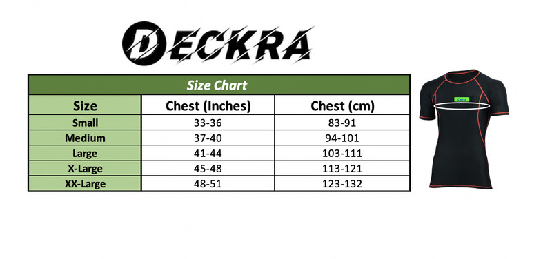 Deckra Mens Compression Base Layer Shirts Half Sleeves Gym, Yoga Armour Tights gallery