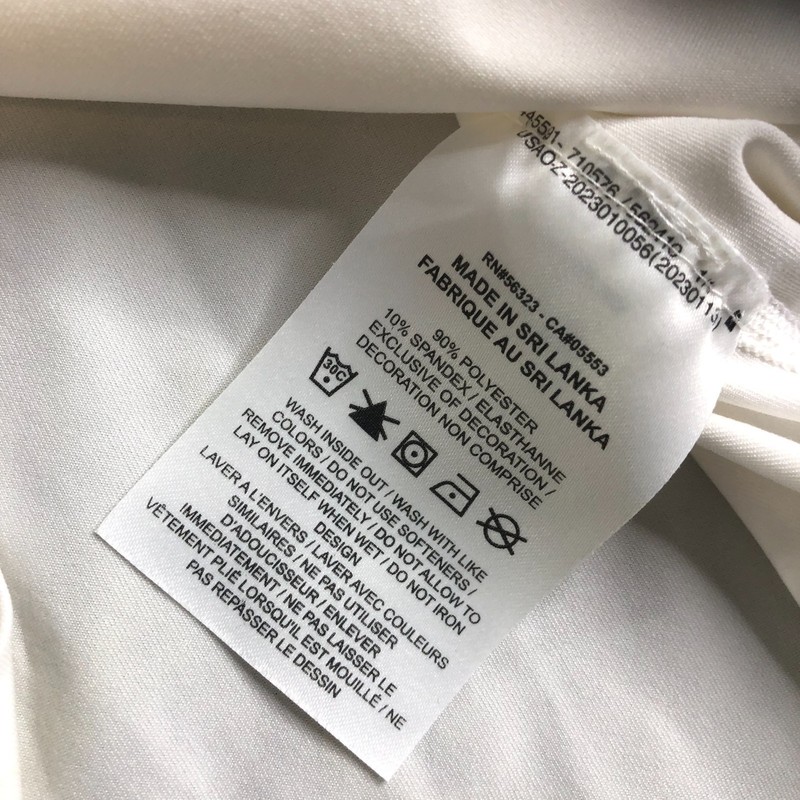 Nike Pro Shirt Mens XL White Fitted Compression Long Sleeve Gym Mock Neck Tight gallery