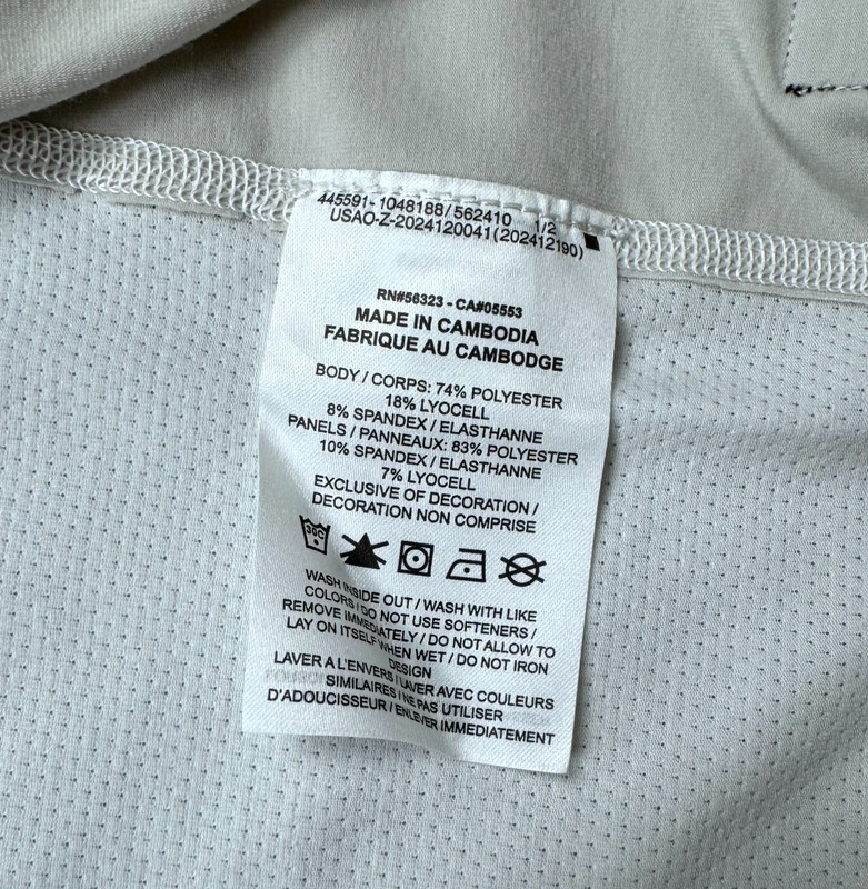 Nike Tech Men's Size XL Base Layer Training Shirt IB1522-100 gallery
