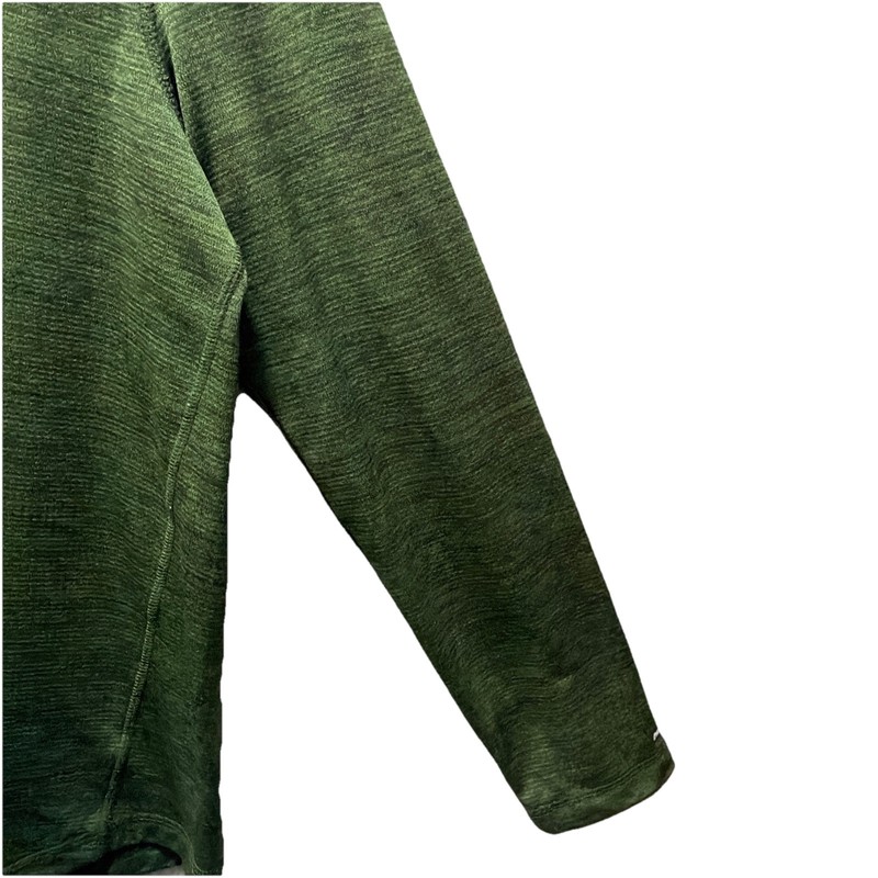 Hi-TEC Mens Green Performance Pullover 1/4 Zip Longsleeve Thermo Easycare M EUC gallery