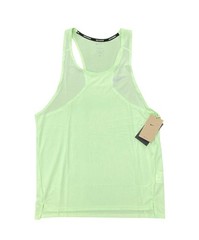 Nike Fast Men’s Dri-FIT Running Singlet Size M Slim Fit Green FN4229-376 (J1)