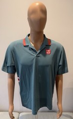 Rare Kei Nishikori Uniqlo Tennis Polo Size: US L
