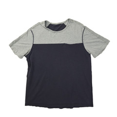 Lululemon In Your Element Pocket Tee Shirt Men’s Large Navy Blue Grey Casual Gym