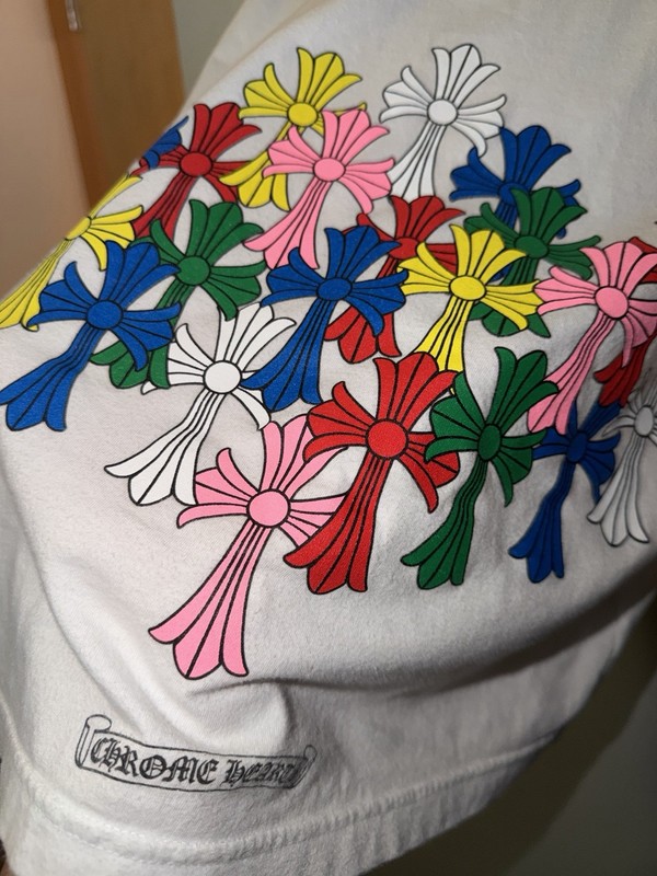 Chrome Hearts Multicolor Cross Long Sleeve T-Shirt - Size M gallery