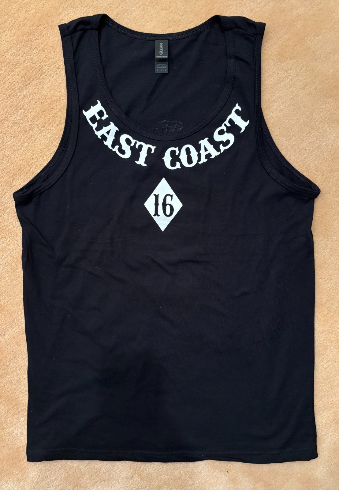SUPPORT 16 PAGAN'S MC MOTORCYCLE CLUB EAST COAST 16 TANK TOP 2XL gallery