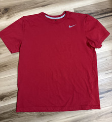 Nike Dri-FIT Shirt Mens Red Large T-Shirt