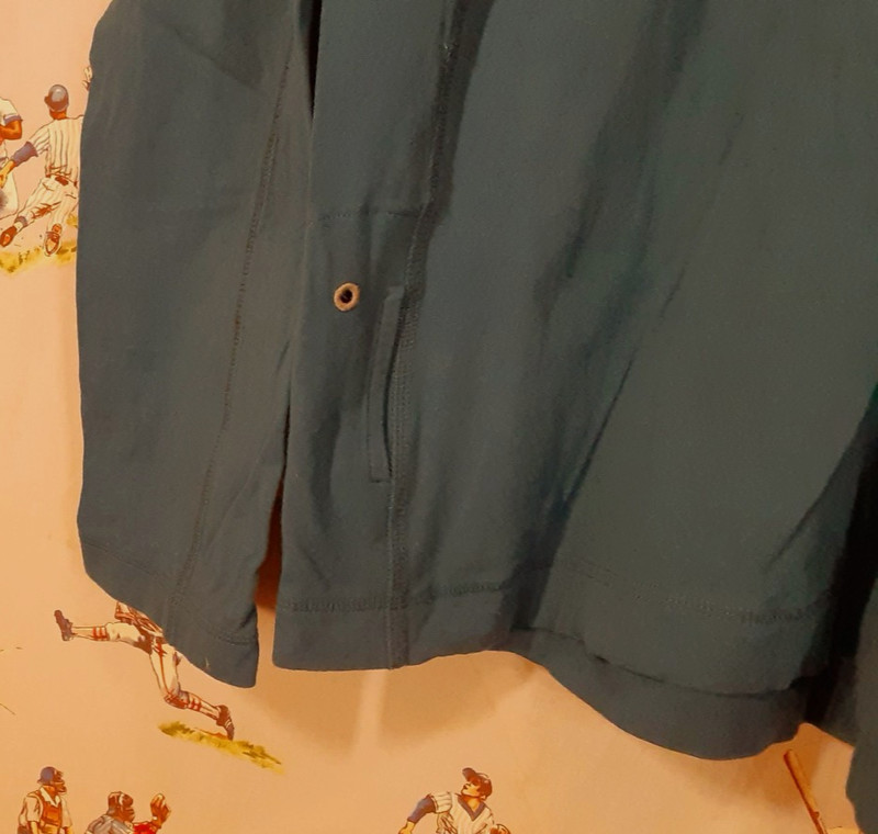 🌄 Eddie Bauer Travex Freedry Mens Medium Blue 1/4 Zip Base Layer Outdoor gallery