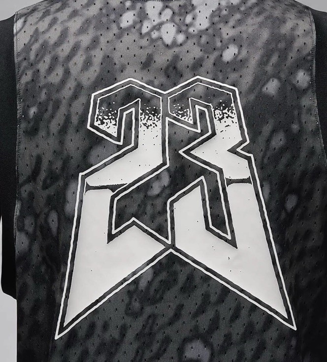 Nike Air Jordan Sport Dri-FIT Mesh Jersey Jumpman Black Sz Small FN5854-010 gallery