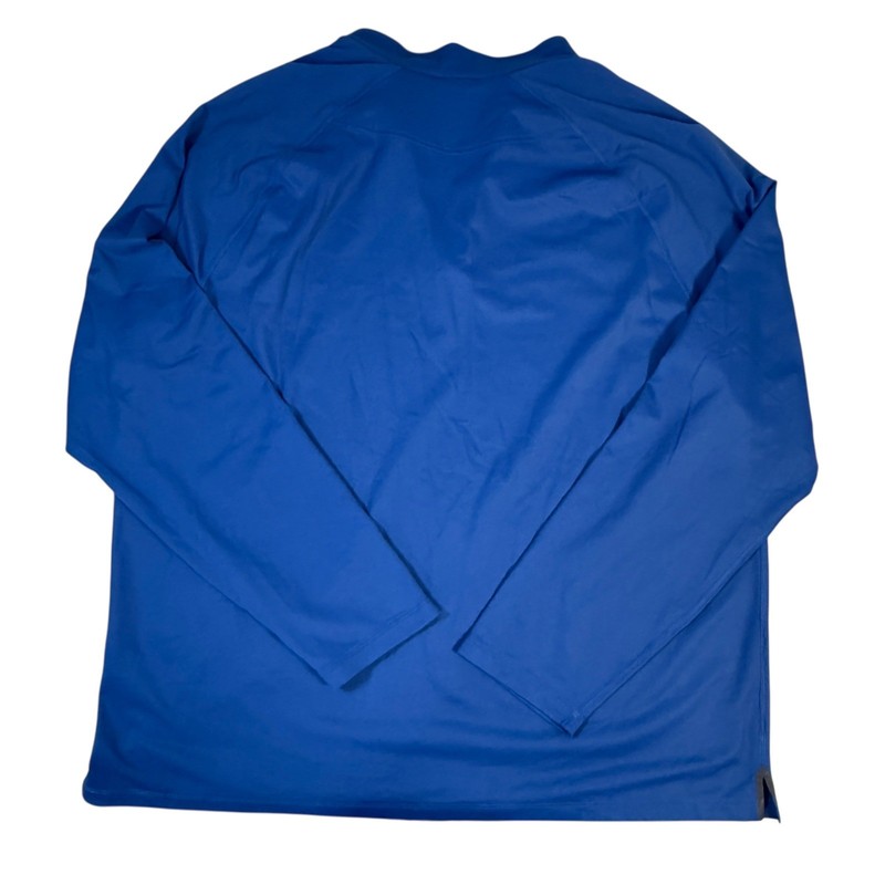 RHONE Mens Session Quarter Zip Long Sleeve Pullover Shirt Blue XXL TTG Athletic gallery