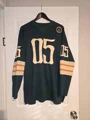 FUBU Vintage Collection 05 Jersey Mens Size L 1992 Hip Hop Long Sleeve Hockey
