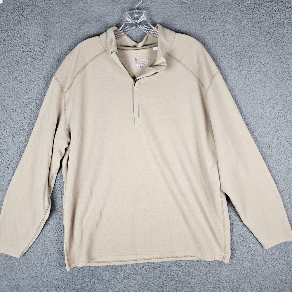 Drifire 1/4 Zip Pullover Mens XL Fire Resistant Fleece Workwear DF2-277MZ USA