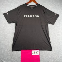 Peloton Performace Gym Shirt Mens Black Stretch XL Lightweight