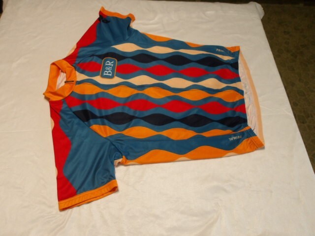 T shirt Cycling Jersey By: Primal Butterfield & Robinson Men's Medium Racing gallery