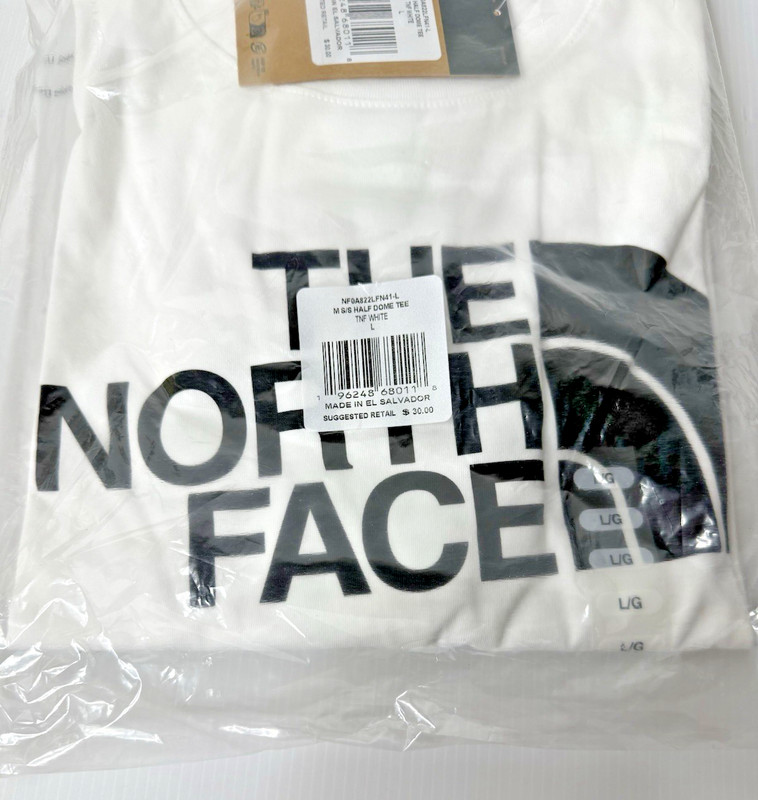 The North Face Men's T-Shirt Half Dome Logo Short Sleeve Regular Fit Shirt Large gallery