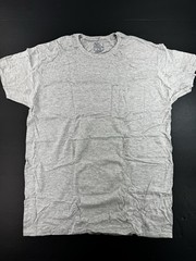 Fruit Of The Loom Mens T-Shirt Size Large Gray Short Sleeve NEW