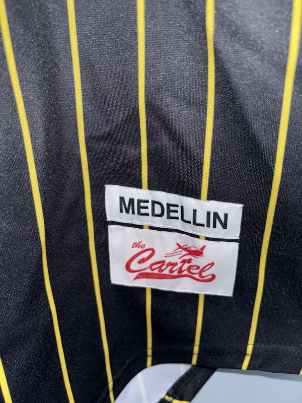 Hudson Outerwear Men’s Medium Jersey The Cartel Medellin 1 Black Yellow Scorpion gallery