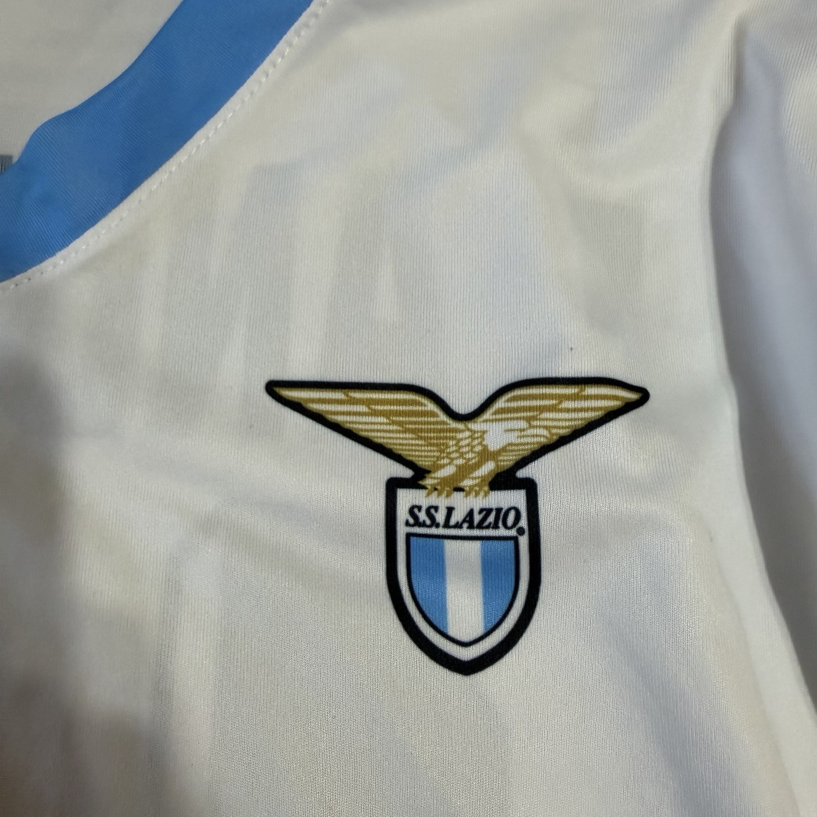 Lazio Felipe Anderson #10 Short Sleeve V Neck Soccer Jersey S gallery