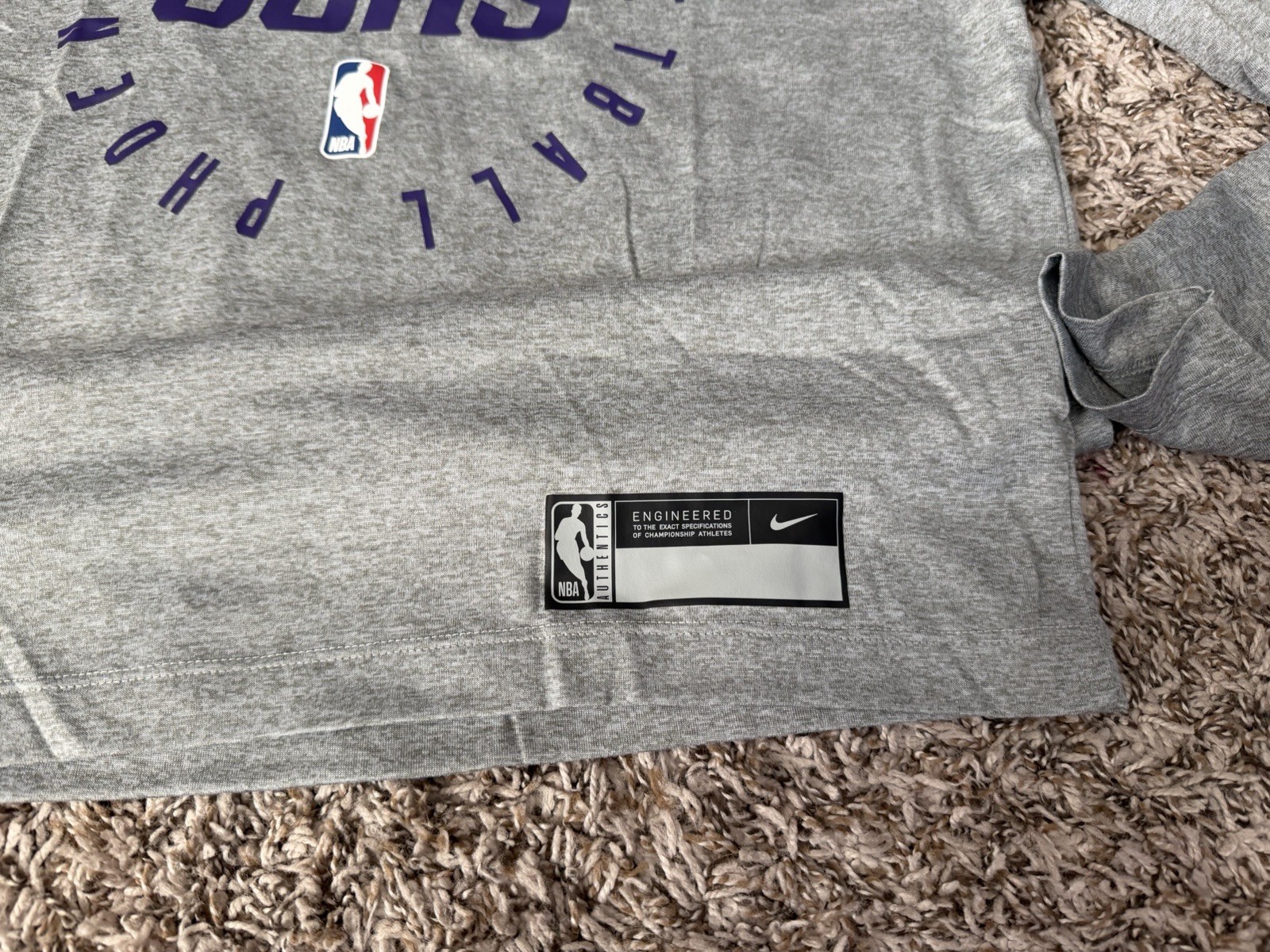 Nike NBA Authentic Phoenix Suns Team Issued Player Shooting Shirt Sz.Large gallery
