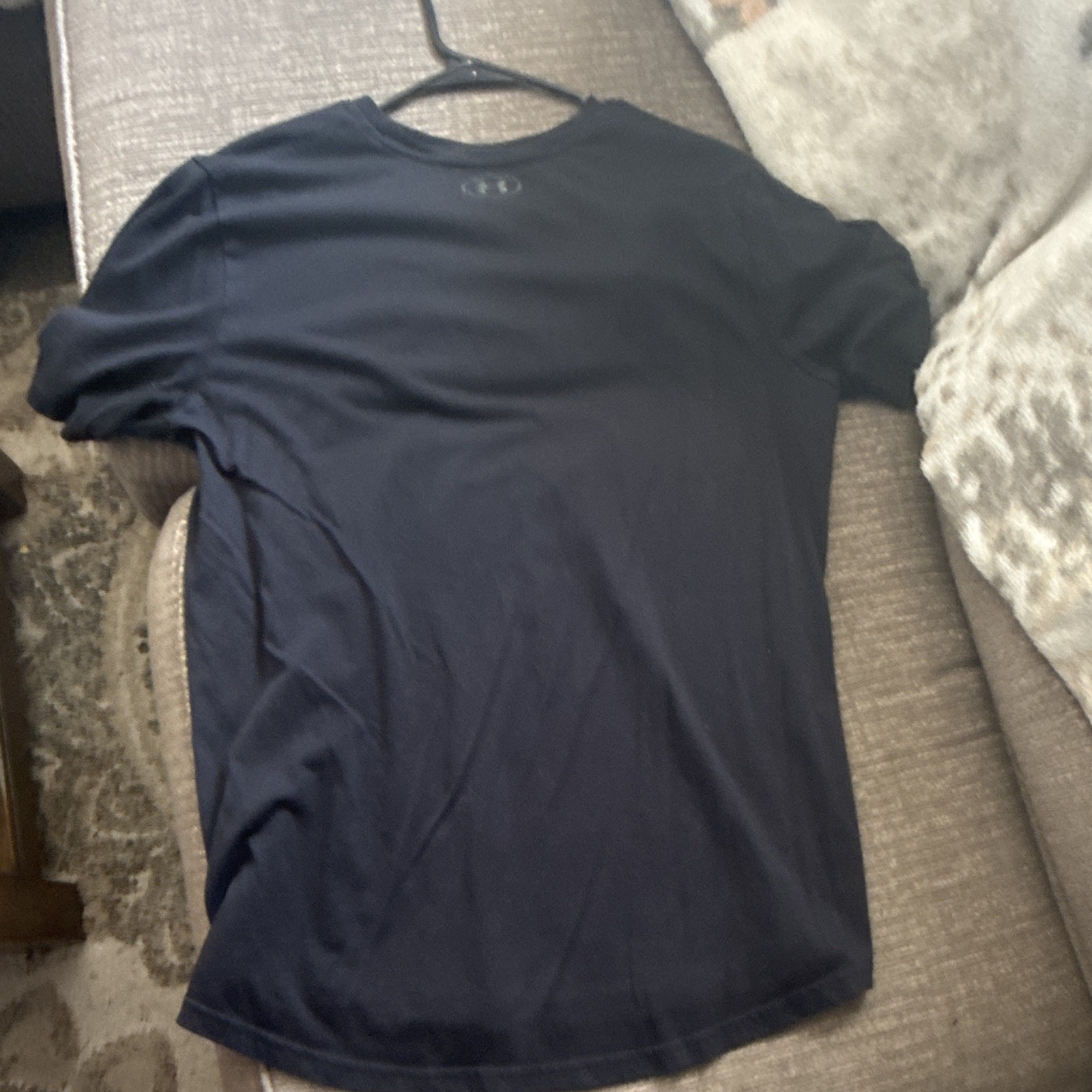 Under Armour Project Rock Men’s L Loose Short Sleeve USA Tee Black gallery