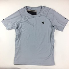 Under Armour Shirt Gray Rush Tee Celliant Training Running Gym Heatgear Men 2XL
