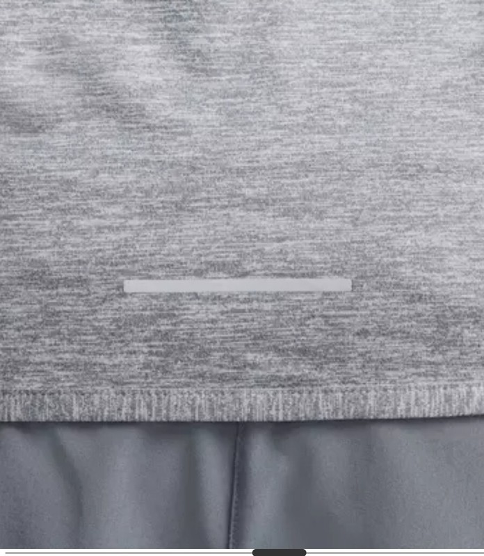 Nike Element Crew Smoke Grey/Light Smoke Grey/Reflective Silver XS MSRP $60 gallery