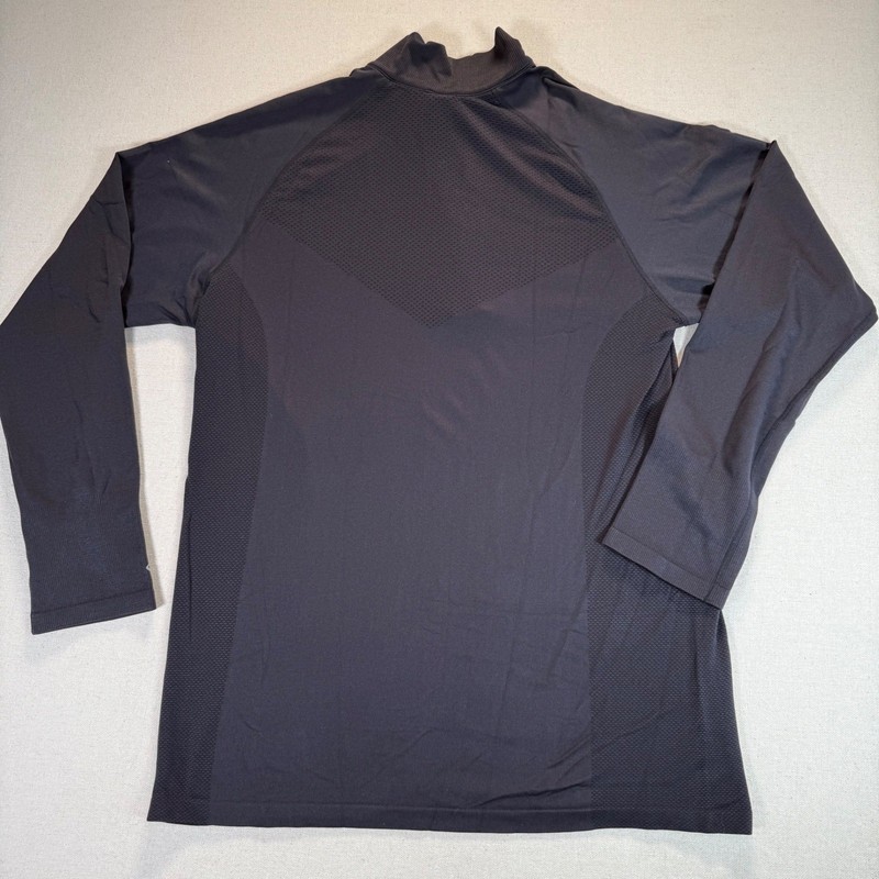 C9 by Champion Duo Dry Mens XXL Black Quarter Zip Pullover Long Sleeve Shirt gallery