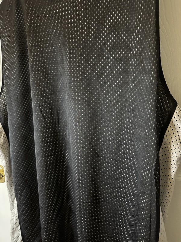 Nike Practice Reversible White And Black Basketball Jersey Mens Size XL gallery