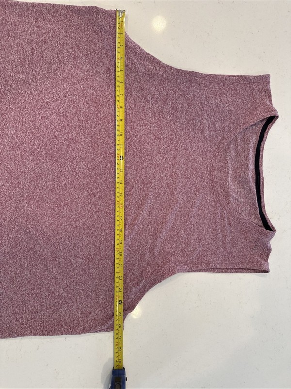 Lululemon Men’s Tank Top Red Weathered Size XXL (see Dimensions In Photos) gallery