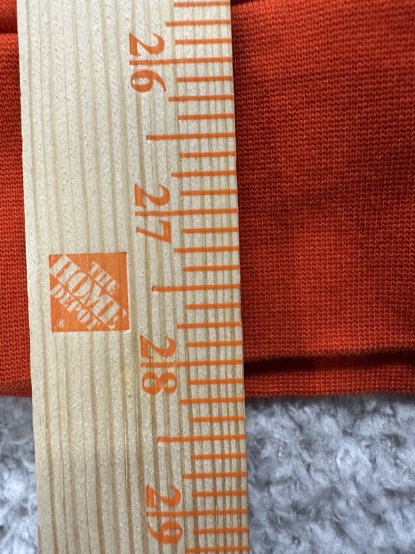 Adidas Performance OUTDOOR Pullover Training Sweatshirt Mens Large Orange Logo gallery