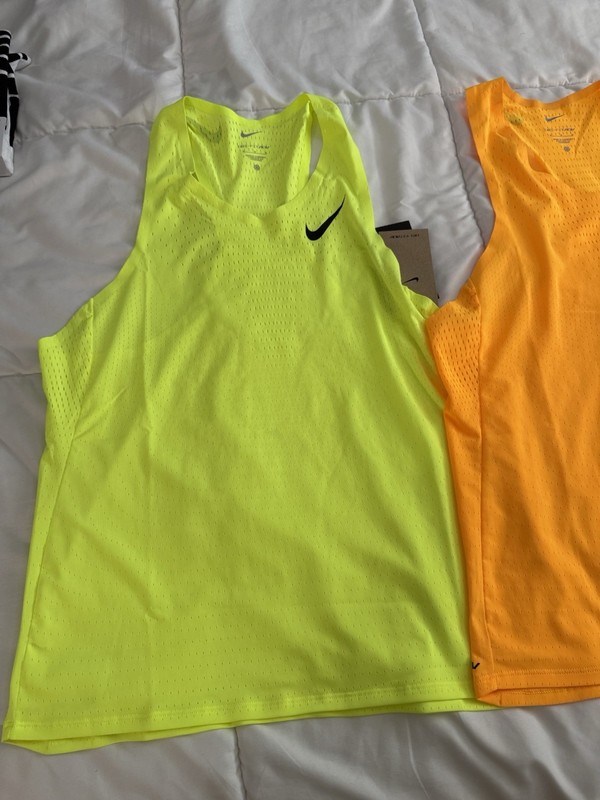 Nike AeroSwift Men's Dri-FIT ADV FN4231-845 / 702 Medium Yellow Orange gallery