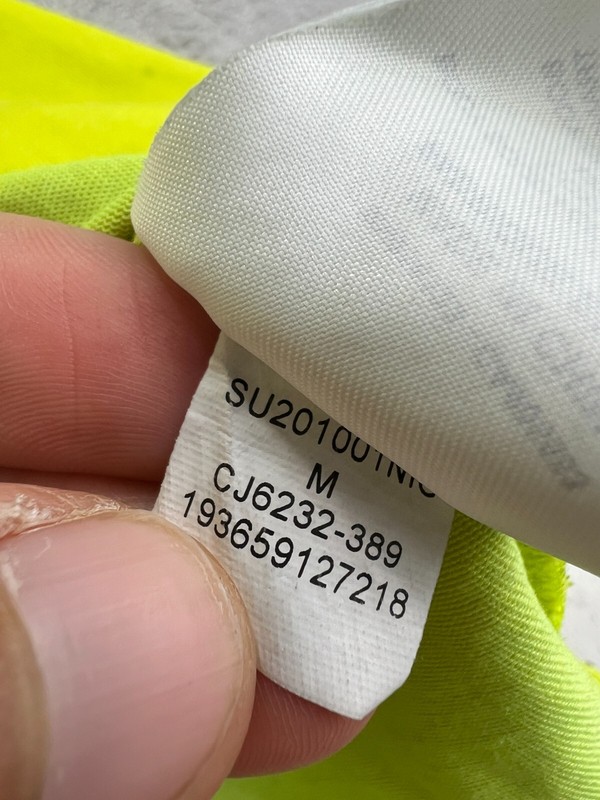 JORDAN 23 MEN'S ENGINEERED PRINT Athletic Shirt LIME GREEN MEDIUM Basketball gallery