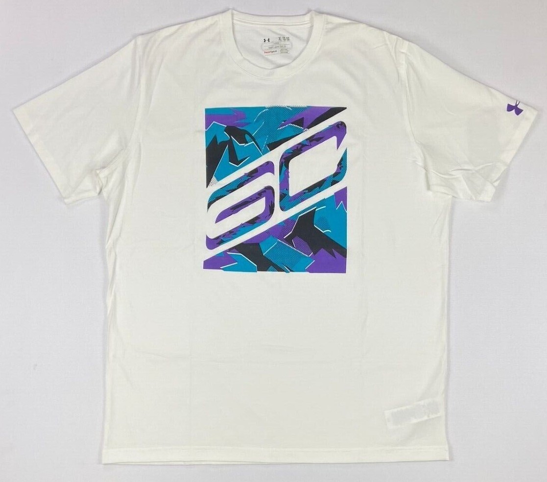 Men's Under Armour Loose Fit Stephen Steph Curry Basketball T-Shirt XL gallery