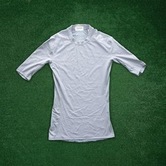 Adidas Men’s (Light Gray) TechFit Compression Climahchill T-Shirt