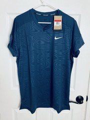 Nike Carlos Alcaraz 2024 French Open Tennis Shirt Large Federer Nadal Sinner