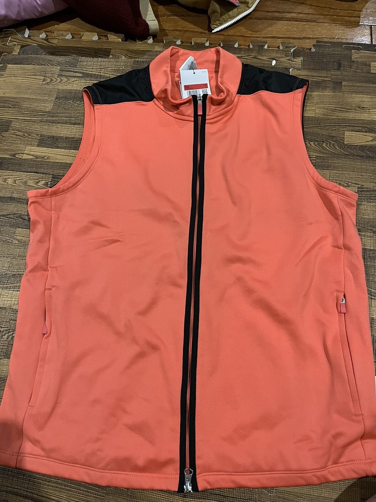 NIKE Men's Therma-FIT Victory Golf Vest NWT Magic Ember Size Large DQ4573-814