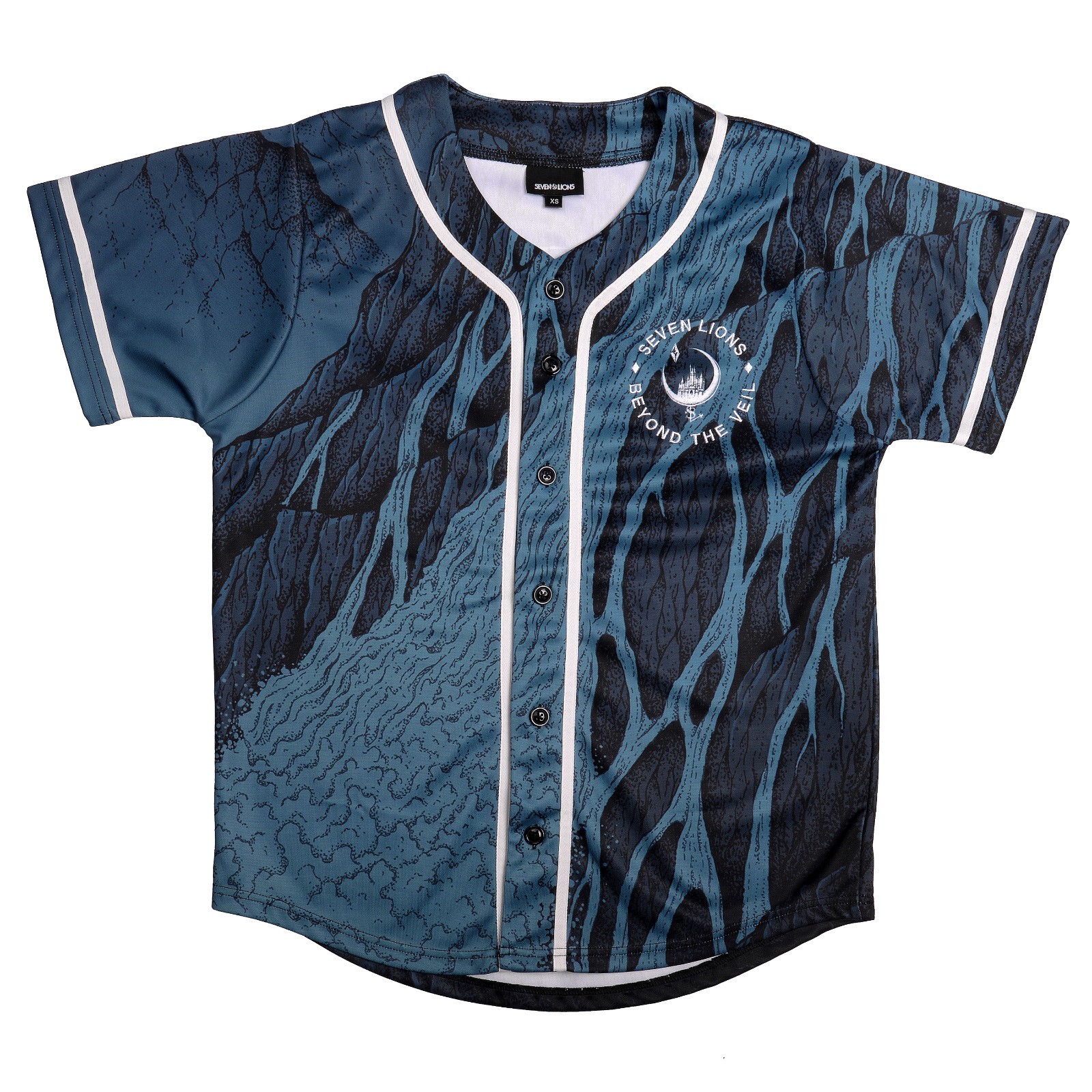 Seven Lions Beyond the Veil Baseball Jersey Men's Size XS gallery