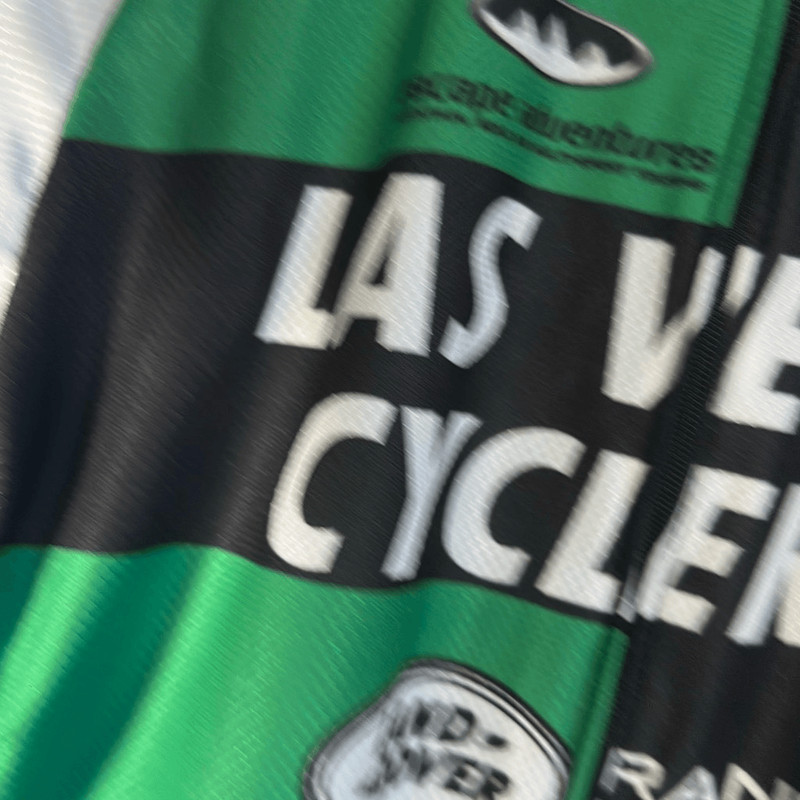 LOUIS GARNEAU Medium Las Vegas Cyclery Cycling Jersey Shirt Green gallery