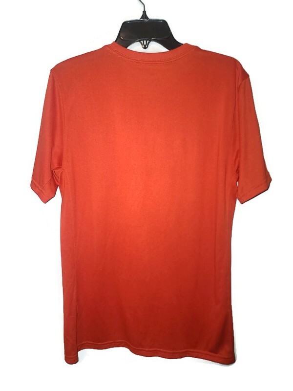 Nike Team Legend Warriors Arrow W Logo Dri Fit Crew T Shirt Orange Mens Size Med gallery