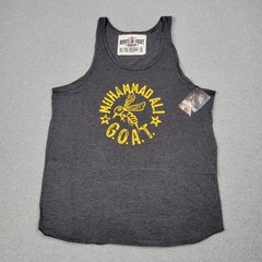 Roots of Fight Tank Top Shirt Men XL Muhammad Ali GOAT Sting Like a Bee Gym New