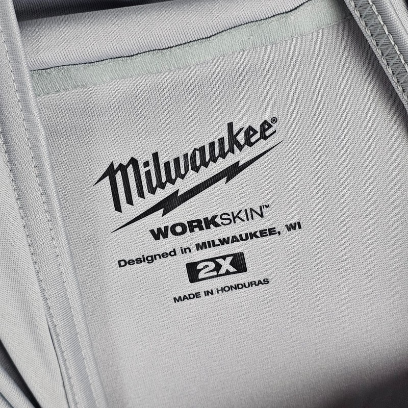 Milwaukee Workskin Hooded Sun Shirt Men 2X Lightweight Quick Drying UPF 50+ M550 gallery