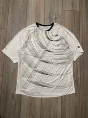 Vintage Nike Total 90 Jersey White Run Soccer Training Y2K
