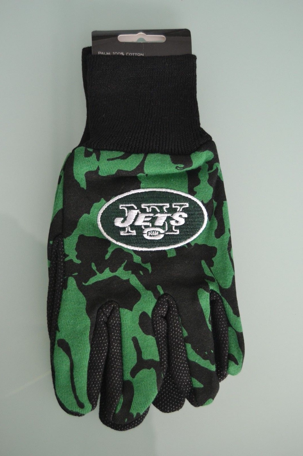 NFL New York Jets Camo Sport Utility Gloves NWT gallery