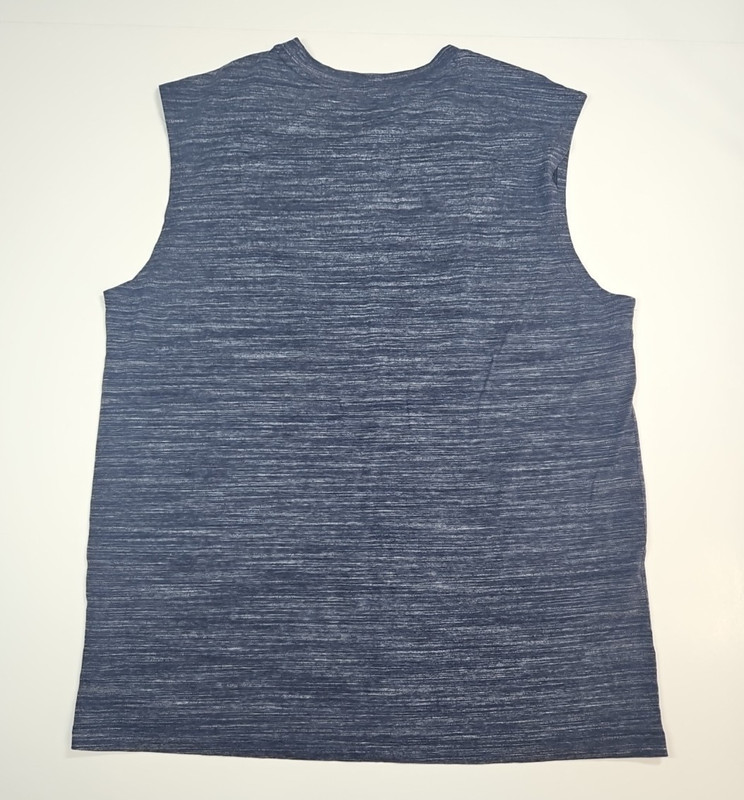 VRST Mens Blue Cotton Modal Blend Athletic Muscle Tank Top Size Large NWT gallery