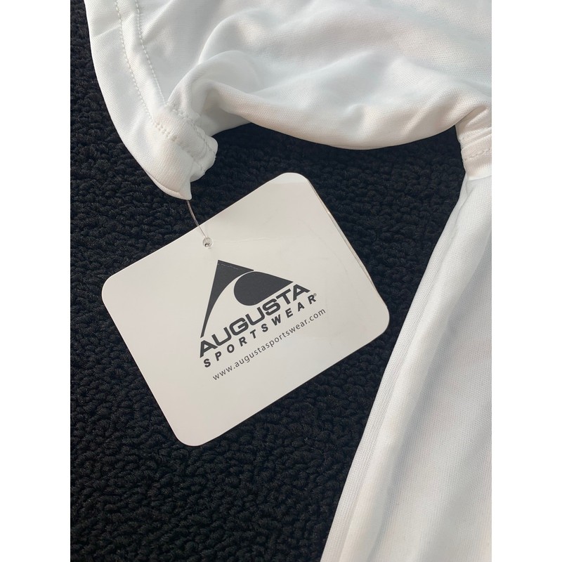 Augusta Sportswear Attain Wicking Shirt Adult M White Short Sleeve Athletic gallery