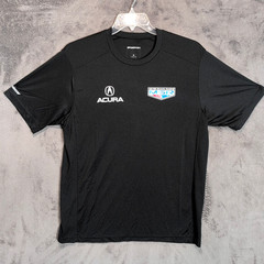 MYERS SHANK RACING Shirt Adult Extra Large Black Graphic Racing ACURA SS Mens