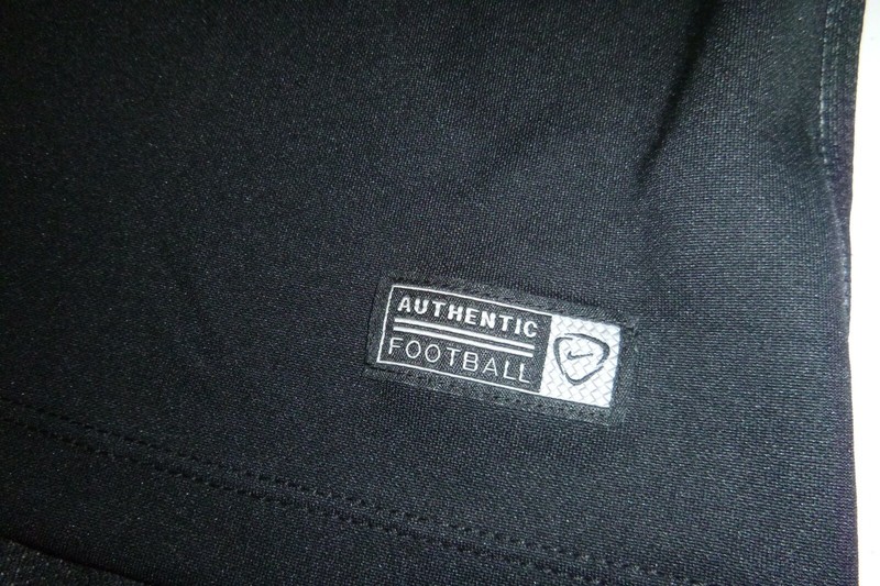 nike mens dri-fit Football fitted crew neck mesh knit soccer t-shirt -Sm -black gallery
