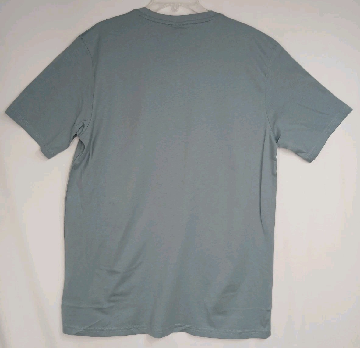 Gymshark Men's Large Regular Fit Crest Light Blue T-Shirt A1A3J gallery
