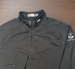 KJUS Mens Keano Half Zip Size 50 M UPF 50+ Long Sleeve Breathable *EUC
