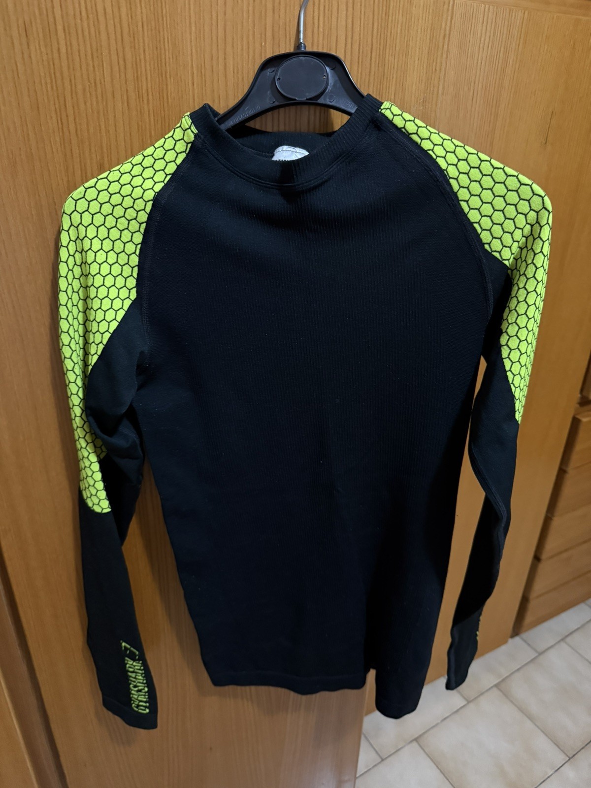 RARE Vintage 2015 Gymshark HEX Baselayer Green Black S - OG David Laid Era gallery